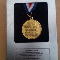 Златен медал за ценители, снимка 1 - Други ценни предмети - 31502699
