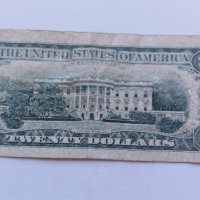 банкнота от 20 долара от 1990 г., снимка 3 - Нумизматика и бонистика - 29849911