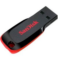 USB Флаш Памет 64GB USB 2.0 SANDISK SDCZ50-064G-B35, Flash Memory, Black, снимка 3 - USB Flash памети - 30747810