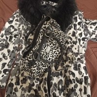 Дамско палто със сваляща яка и чанта. , снимка 4 - Палта, манта - 40271693