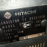 HITACHI TWU-67-361 TV RECEIVER SOLID STATE-MADE IN JAPAN-ВНОС SWISS L2E0310231105, снимка 3 - Телевизори - 42413874