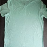 Памучна тениска SMOG размер М цвят Mint, снимка 2 - Тениски - 39093917