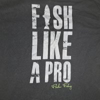 Fladen Fishing Hungry Pike T-Shirt  (L) риболовна тениска, снимка 4 - Спортна екипировка - 42787555