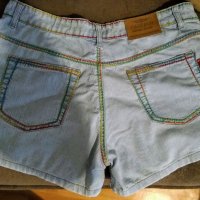 Къси панталони- светъл деним,XL, снимка 1 - Дънки - 34370656