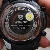 Мъжки водоустойчив спортен часовник WEIDE , снимка 2 - Мъжки - 29883279