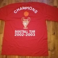 Баскетболна тениска Лукойл 2002-03 г шампион размер ХХХЛ, снимка 11 - Баскетбол - 32184305