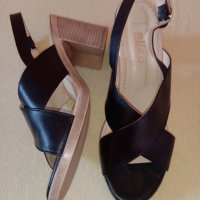 38н.Нови естествена кожа, дамски сандали, снимка 1 - Сандали - 37118389