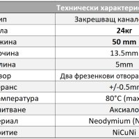 Канален неодимов магнит 50mm, снимка 6 - Други машини и части - 40433707