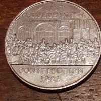 1 ДОЛАР.1982г. Канада. Юбилейна монета., снимка 1 - Нумизматика и бонистика - 34020601