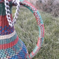 Ретро плетена дамаджана , снимка 5 - Антикварни и старинни предмети - 32013519