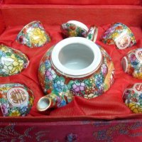 Vintage Китайски сервизи за чай, снимка 2 - Антикварни и старинни предмети - 36642860