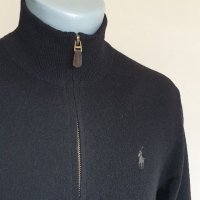 POLO Ralph Lauren Wool Merino Half Zip Mens Size S НОВО! ОРИГИНАЛ! Мъжки Пуловер!, снимка 14 - Пуловери - 39349465