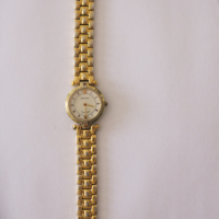 Дамски ретро часовник Certina Tangaro Quartz, позлатен, снимка 3 - Дамски - 44635734
