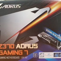 GIGABYTE AORUS Z370 Gaming 7 RGB Fusion LGA1151, снимка 1 - Дънни платки - 41395262