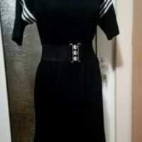 НОВА черна спортна рокля ПРОМОЦИЯ🍀M,L, XL🍀арт.1088, снимка 4 - Рокли - 29834532