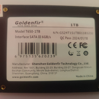 SSD 1 TB 2,5 инчов марка Goldenfir, снимка 11 - Твърди дискове - 44596251