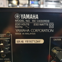 Ресийвър YAMAHA RX-V430 5.1  В отлично техническо и визуално състояние., снимка 13 - Ресийвъри, усилватели, смесителни пултове - 44759989