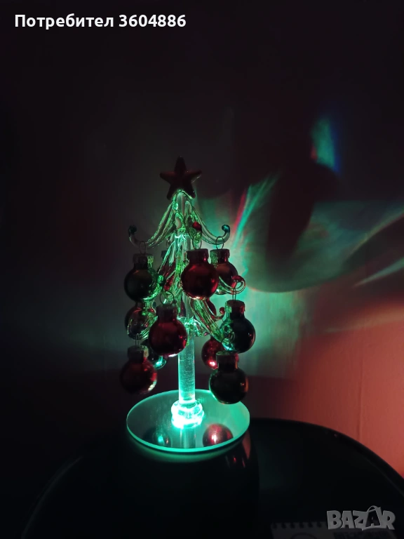 Коледна светеща елха , снимка 1