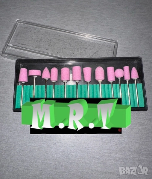 12бр корундови абразивни камъни, снимка 1