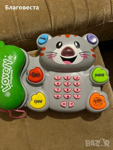 ЗИМ Музикален телефон коте Лъки, снимка 1