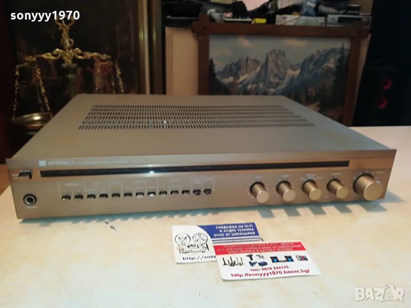 OPTONICA SM-5100HB STEREO AMPLI-MADE IN JAPAN 1108211239, снимка 1