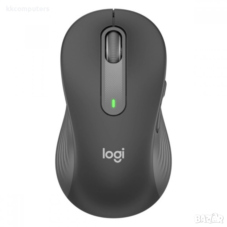 Logitech Signature M650 L Wireless Мишка- Bluetooth/Logi Bolt, 5 бутона, SmartWheel, до 4000 DPI, гр, снимка 1