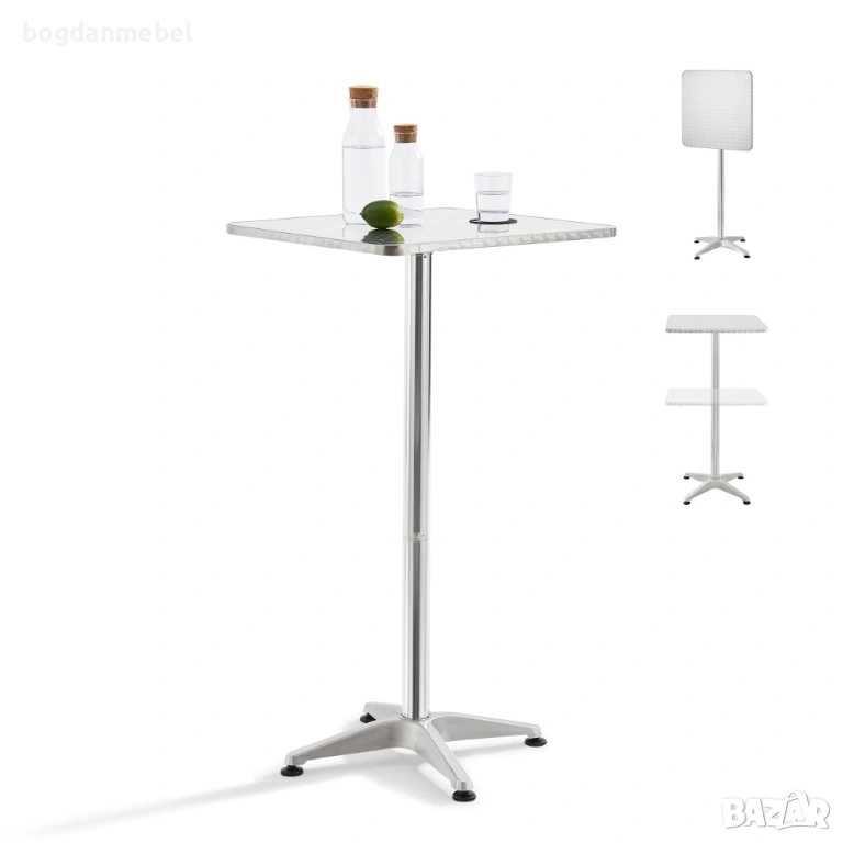 Маса за бар и бистро Järpen, регулируема по височина, снимка 1