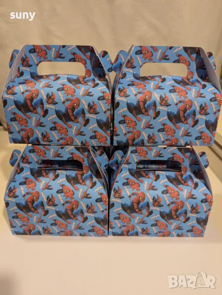 Кутийка за лакомства и сок Спайдърмен, снимка 1