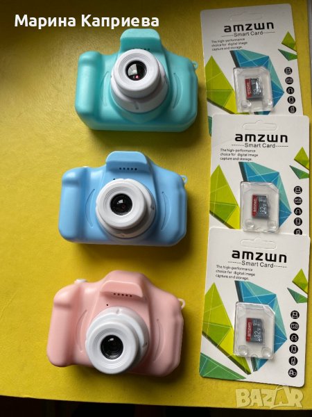 Ново детско фотоапаратче. Наличен само розов, снимка 1