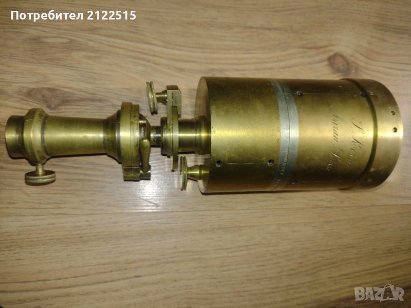 Стар военен компас, снимка 1