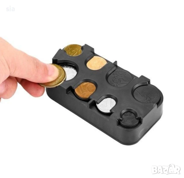 Монетник за кола за евро, снимка 1