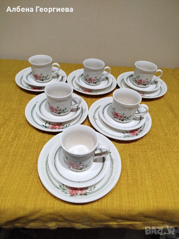 Английски комплект за закуска BILTONS COLOROLL ENGLAND 🍳 🍵🌹, снимка 1