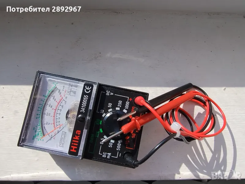 Аналогов мултиметър HILKA , снимка 1