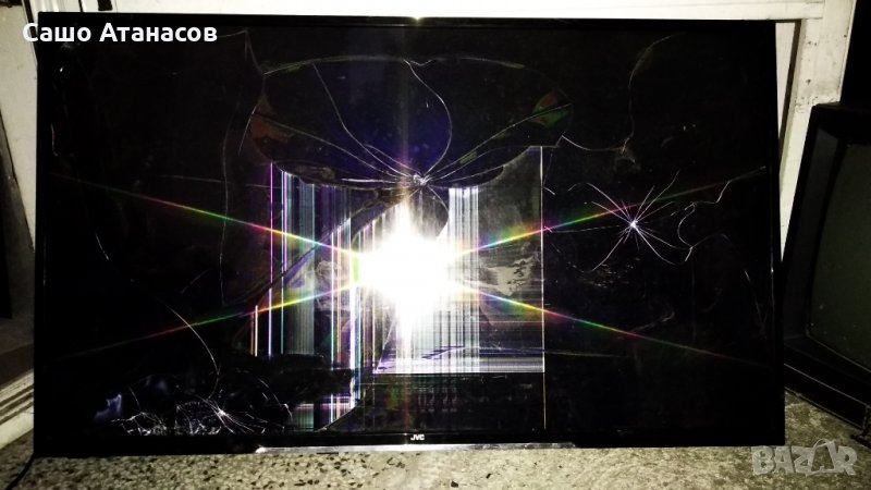 JVC LT-43VF53B със счупена матрица , 17MB110 , 17IPS12 , 6870C-0532A , VES430UNDL-2D-N12, снимка 1