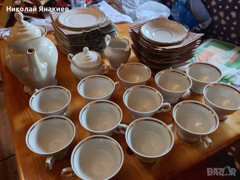 Продавам луксозен порцеланов сервиз Kristoff , снимка 1