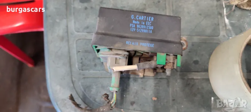 Реле подгрев 9639912580 Citroen C3 1.4HDI - 90к.с. - 40лв, снимка 1