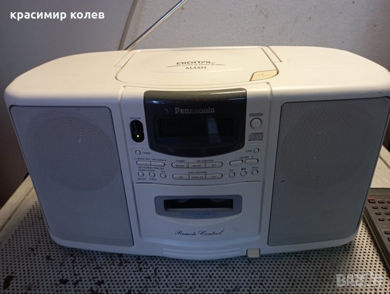 радиокасетофон +диск "PANASONIC RX-DS303"/Made in Japan/, снимка 1