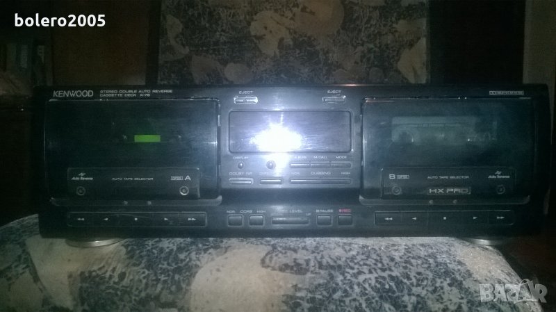 Двукасетачен дек-KENWOOD Х-76, снимка 1