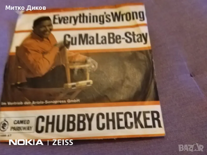 Chubby Checker малка плоча от 60-те рядка, снимка 1