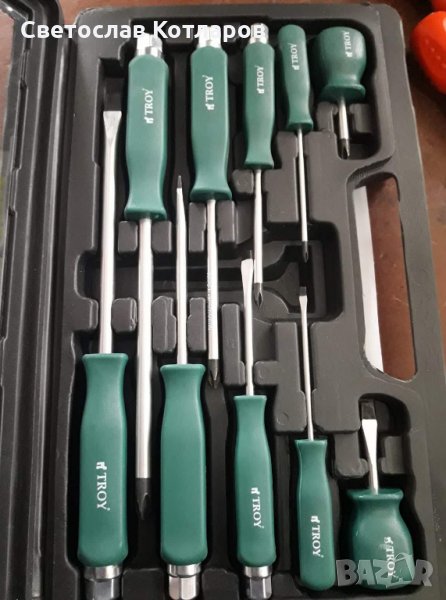 УДАРНИ ОТВЕРТКИ КОМПЛЕКТ В КУФАРЧЕ, снимка 1