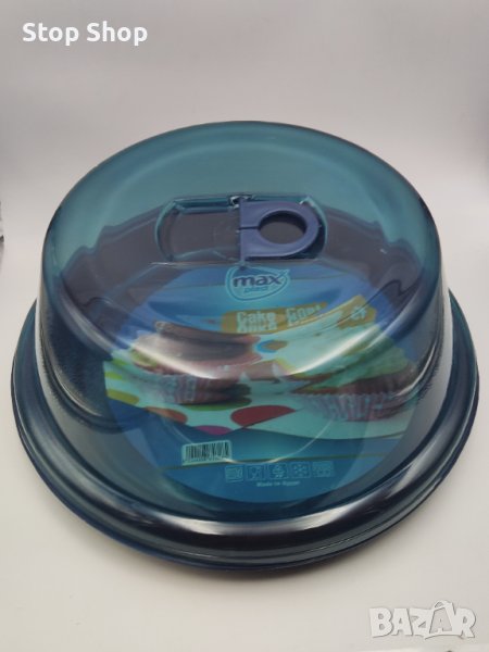 Кутия за торта BPA Free черен,бял,зелен,син цвят, снимка 1