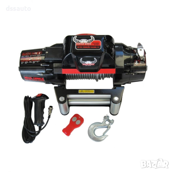 Лебедка HUNTER WINCH H12000 SPORT 12V 12000lbs, снимка 1