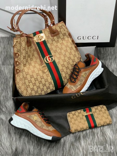 Дамски спортни обувки портфейл и чанта Gucci код 126, снимка 1