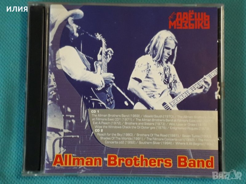 Allman Brothers Band- Discography 1969-2003(24 albums)(Blues Rock)(3CD)(Формат MP-3), снимка 1