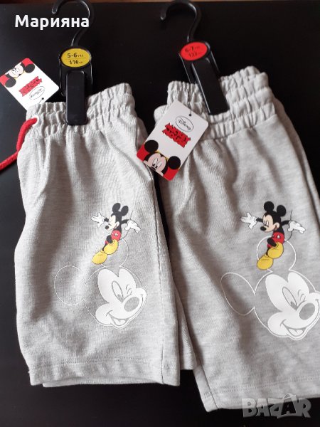 нови памучни панталони за момче 5-6 год. и 6-7год. Мики, снимка 1