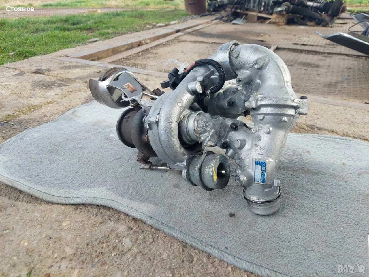 Двойно турбо от Mercedes W212 2.2 CDI 170hp M651, снимка 1