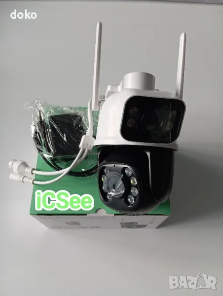 Камера с двоен обектив и iCSee, снимка 1
