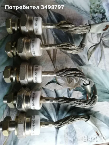 Мощни диоди D00-150- 800V/150A,D00-100- 800V/100A по 8 лева, снимка 1