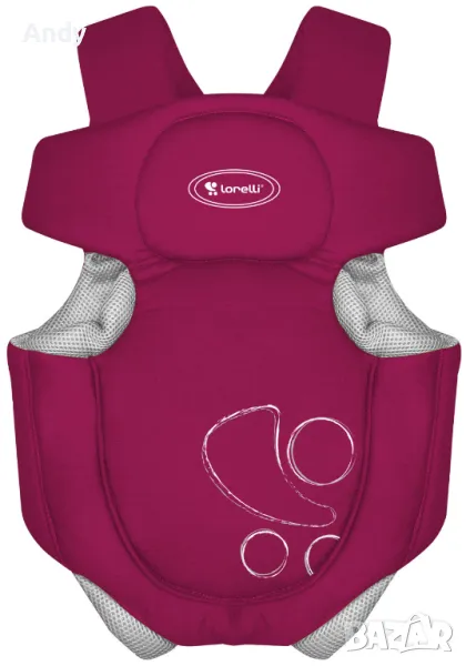 Кенгуру Lorelli Traveler - червено, снимка 1