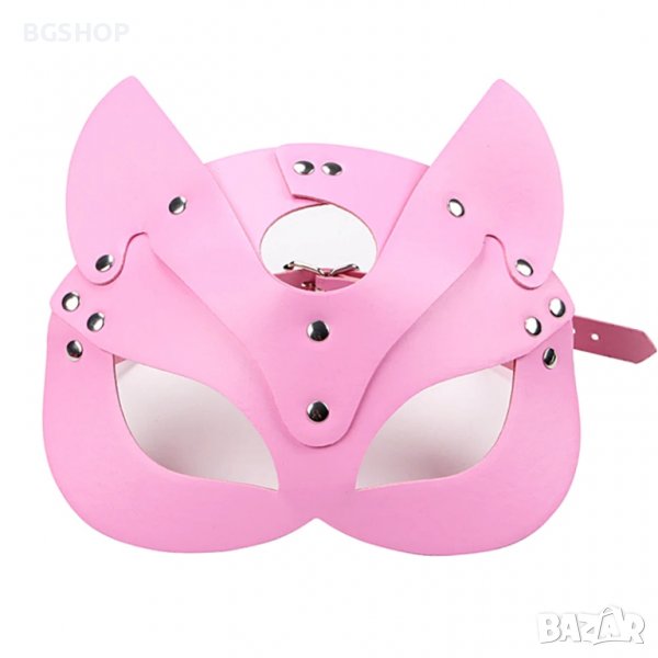 Еротична маска за лице , секси маска - Секси коте - Pink, снимка 1